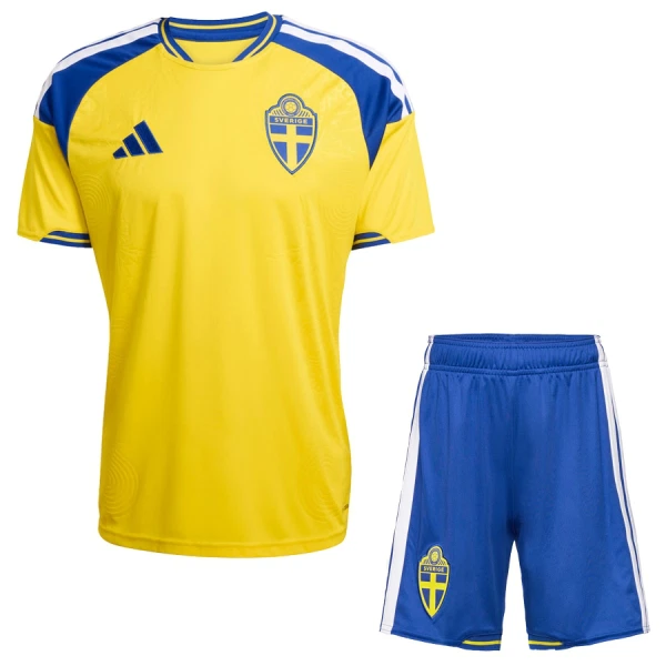 Completo calcio Svezia Bambino Primo Mondiali 2026 Completo calcio Svezia Bambino Primo Mondiali 2026
