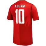 Maglia Canada J. David 10 Uomo Primo Mondiali 2026