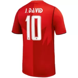 Maglia Canada J. David 10 Uomo Primo Mondiali 2026