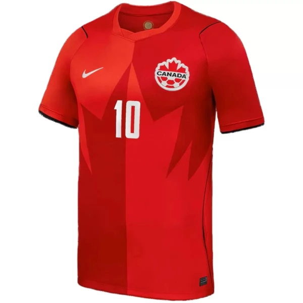 Maglia Canada J. David 10 Uomo Primo Mondiali 2026