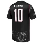 Maglia Canada J. David 10 Uomo Secondo Mondiali 2026