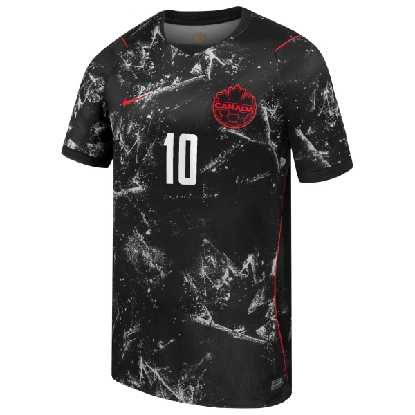 Maglia Canada J. David 10 Uomo Secondo Mondiali 2026