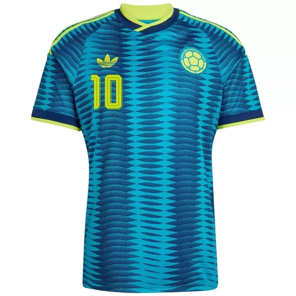 Maglia Colombia James 10 Uomo Secondo Mondiali 2026