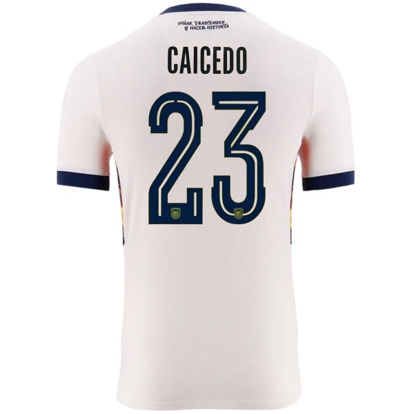 Maglia Ecuador Caicedo 23 Uomo 3rd Mondiali 2026
