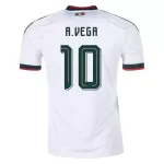 Maglia Messico A. Vega 10 Uomo Secondo Mondiali 2026
