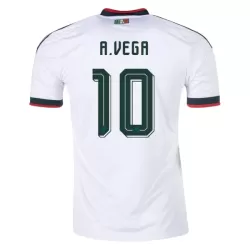 Maglia Messico A. Vega 10 Uomo Secondo Mondiali 2026
