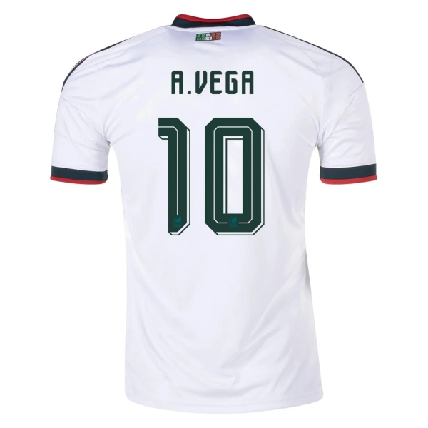 Maglia Messico A. Vega 10 Uomo Secondo Mondiali 2026