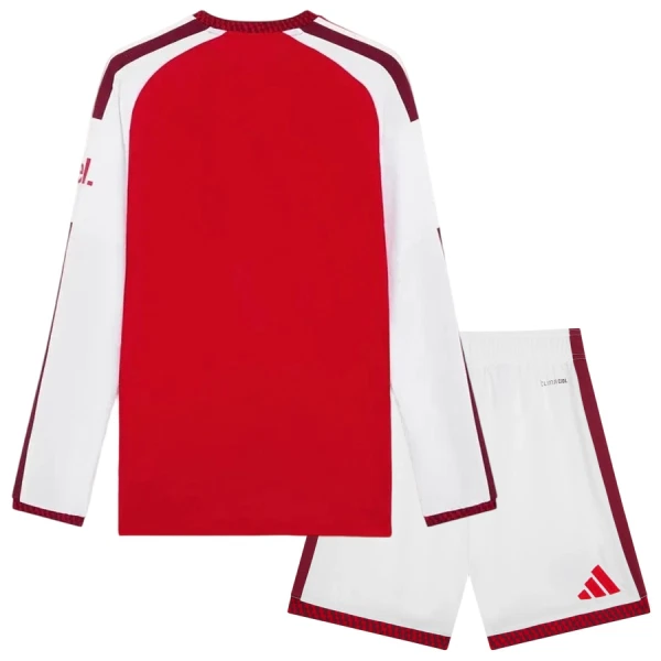 Completo calcio Arsenal Bambino Primo 2026-27 Maniche Lunghe