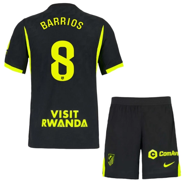 Completo calcio Atlético Madrid Barrios 8 Bambino Secondo 2026-27 Completo calcio Atlético Madrid Barrios 8 Bambino Secondo 2026-27