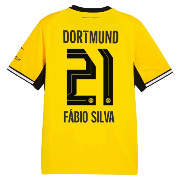 Maglia Borussia Dortmund Fabio Silva 21 Uomo Primo 2026-27 Maglia Borussia Dortmund Fabio Silva 21 Uomo Primo 2026-27