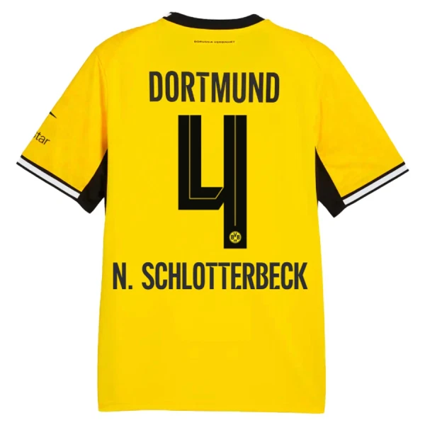 Maglia Borussia Dortmund N. Schlotterbeck 4 Uomo Primo 2026-27 Maglia Borussia Dortmund N. Schlotterbeck 4 Uomo Primo 2026-27