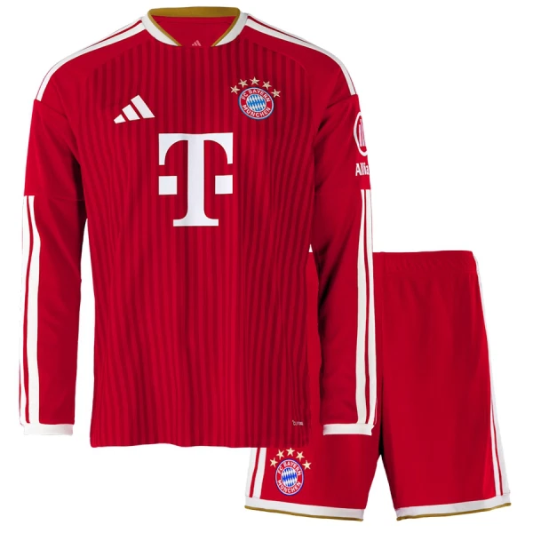 Completo calcio FC Bayern Monaco Bambino Primo 2026-27 Maniche Lunghe Completo calcio FC Bayern Monaco Bambino Primo 2026-27 Maniche Lunghe