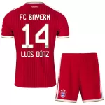 Completo calcio FC Bayern Monaco Luis Díaz 14 Bambino Primo 2026-27