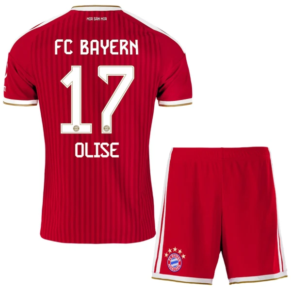 Completo calcio FC Bayern Monaco Olise 17 Bambino Primo 2026-27 Completo calcio FC Bayern Monaco Olise 17 Bambino Primo 2026-27