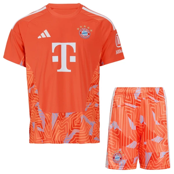 Completo calcio Portiere FC Bayern Monaco Bambino Secondo 2026-27 Completo calcio Portiere FC Bayern Monaco Bambino Secondo 2026-27