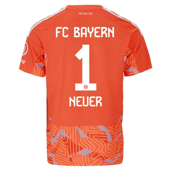 Completo calcio Portiere FC Bayern Monaco Neuer 1 Bambino Secondo 2026-27