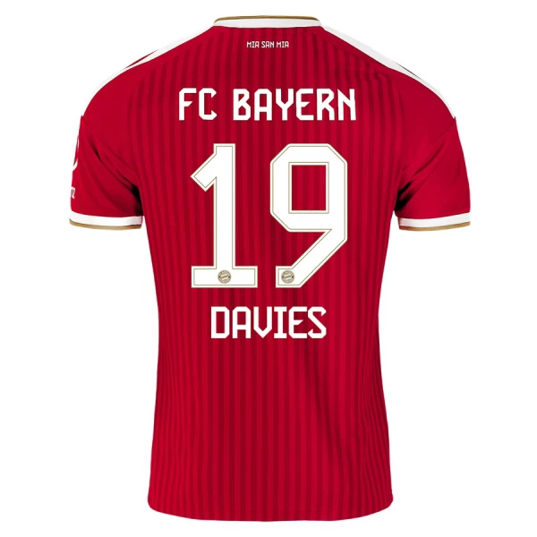 Maglia FC Bayern Monaco Davies 19 Uomo Primo 2026-27 Maglia FC Bayern Monaco Davies 19 Uomo Primo 2026-27