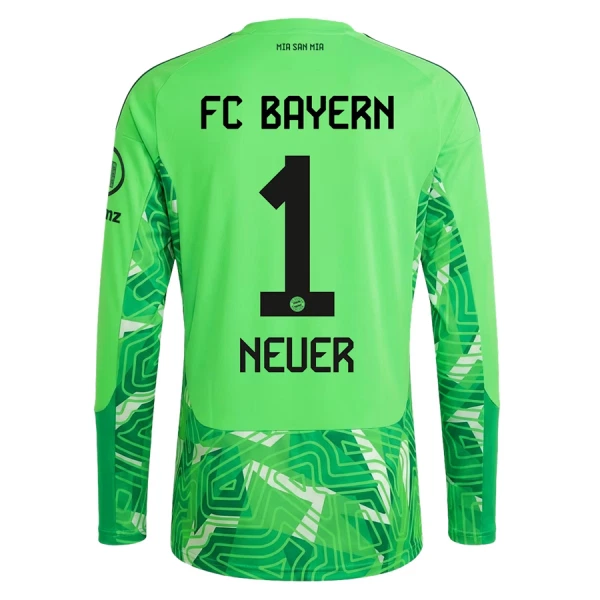 Maglia Portiere FC Bayern Monaco Neuer 1 Uomo Primo 2026-27 Maniche Lunghe