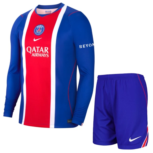 Completo calcio Paris Saint-Germain Bambino Primo 2026-27 Maniche Lunghe Completo calcio Paris Saint-Germain Bambino Primo 2026-27 Maniche Lunghe