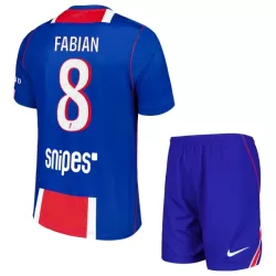 Completo calcio Paris Saint-Germain Fabian 8 Bambino Primo 2026-27