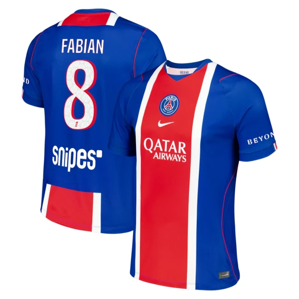 Maglia Paris Saint-Germain Fabian 8 Uomo Primo 2026-27