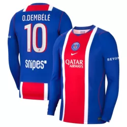 Maglia Paris Saint-Germain O. Dembele 10 Uomo Primo 2026-27 Maniche Lunghe