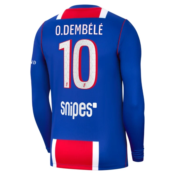 Maglia Paris Saint-Germain O. Dembele 10 Uomo Primo 2026-27 Maniche Lunghe