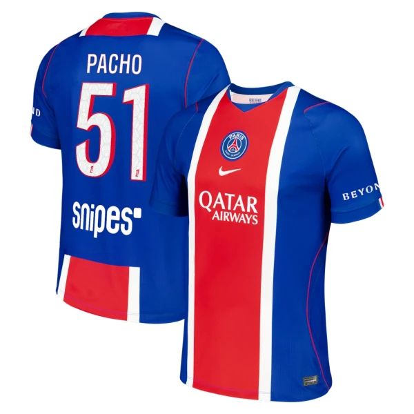Maglia Paris Saint-Germain Pacho 51 Uomo Primo 2026-27 Maglia Paris Saint-Germain Pacho 51 Uomo Primo 2026-27