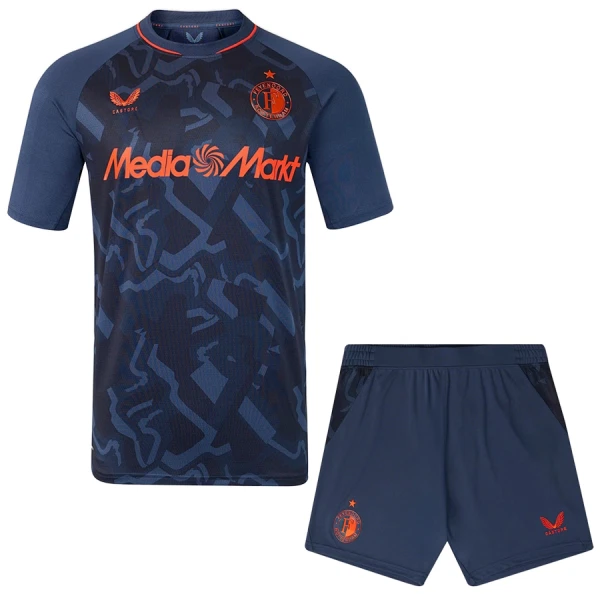 Completo calcio Feyenoord Rotterdam Bambino 3rd 2026-27 Completo calcio Feyenoord Rotterdam Bambino 3rd 2026-27