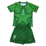 Completo calcio Portiere Brasile Bambino Primo Mondiali 2026 Verde