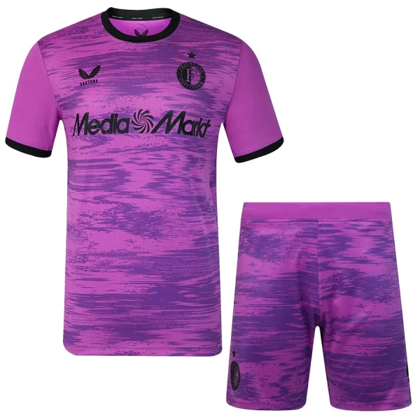 Completo calcio Portiere Feyenoord Rotterdam Bambino 2026-27 Viola Completo calcio Portiere Feyenoord Rotterdam Bambino 2026-27 Viola