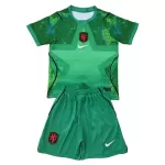 Completo calcio Portiere Paesi Bassi Bambino Secondo Mondiali 2026