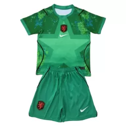 Completo calcio Portiere Paesi Bassi Bambino Secondo Mondiali 2026