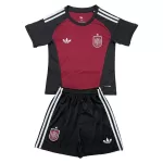 Completo calcio Portiere Spagna Bambino Mondiali 2026 Rossa