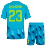 Completo calcio Portiere Spagna Unai Simon 23 Bambino Mondiali 2026