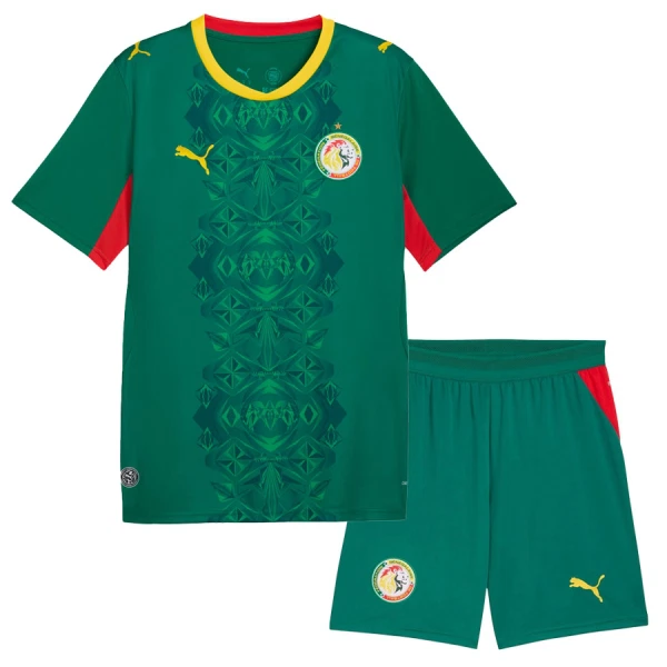 Completo calcio Senegal Bambino Secondo Mondiali 2026