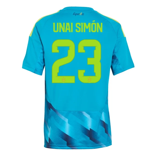 Maglia Portiere Spagna Unai Simon 23 Uomo Mondiali 2026
