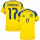 Maglia Svezia Gyokeres 17 Uomo Primo Mondiali 2026 Maglia Svezia Gyokeres 17 Uomo Primo Mondiali 2026