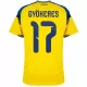 Maglia Svezia Gyokeres 17 Uomo Primo Mondiali 2026