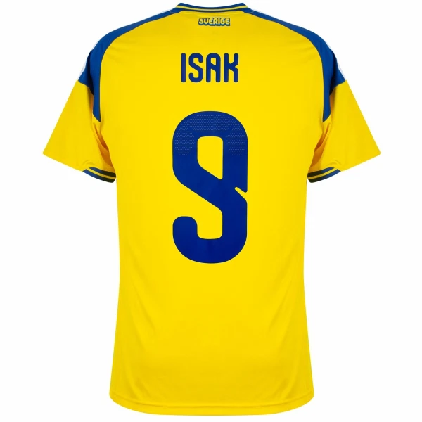 Maglia Svezia Isak 9 Uomo Primo Mondiali 2026