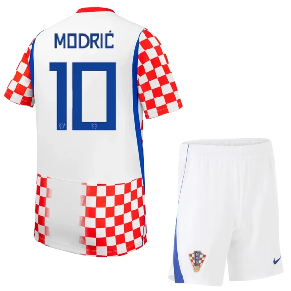 Completo calcio Croazia Modrić 10 Bambino Primo Mondiali 2026