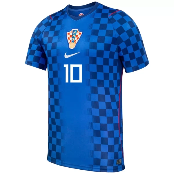 Maglia Croazia Modrić 10 Uomo Secondo Mondiali 2026
