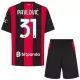 Completo calcio AC Milan Pavlovic 31 Bambino Primo 2026-27 Completo calcio AC Milan Pavlovic 31 Bambino Primo 2026-27
