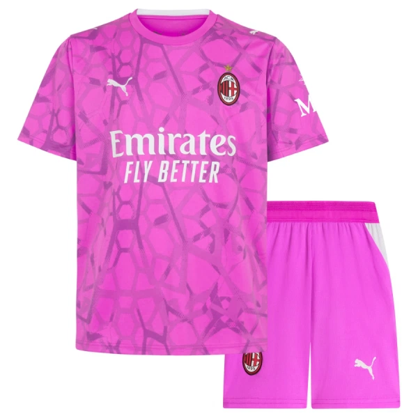 Completo calcio Portiere AC Milan Bambino Secondo 2026-27