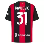 Maglia AC Milan Pavlovic 31 Uomo Primo 2026-27