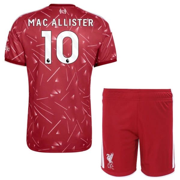 Completo calcio Liverpool Mac Allister 10 Bambino Primo 2026-27 Completo calcio Liverpool Mac Allister 10 Bambino Primo 2026-27