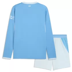 Completo calcio Manchester City Bambino Primo 2026-27 Maniche Lunghe