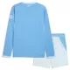 Completo calcio Manchester City Bambino Primo 2026-27 Maniche Lunghe