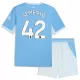 Completo calcio Manchester City Semenyo 42 Bambino Primo 2026-27 Completo calcio Manchester City Semenyo 42 Bambino Primo 2026-27