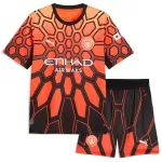 Completo calcio Portiere Manchester City Bambino 3rd 2026-27 Arancia